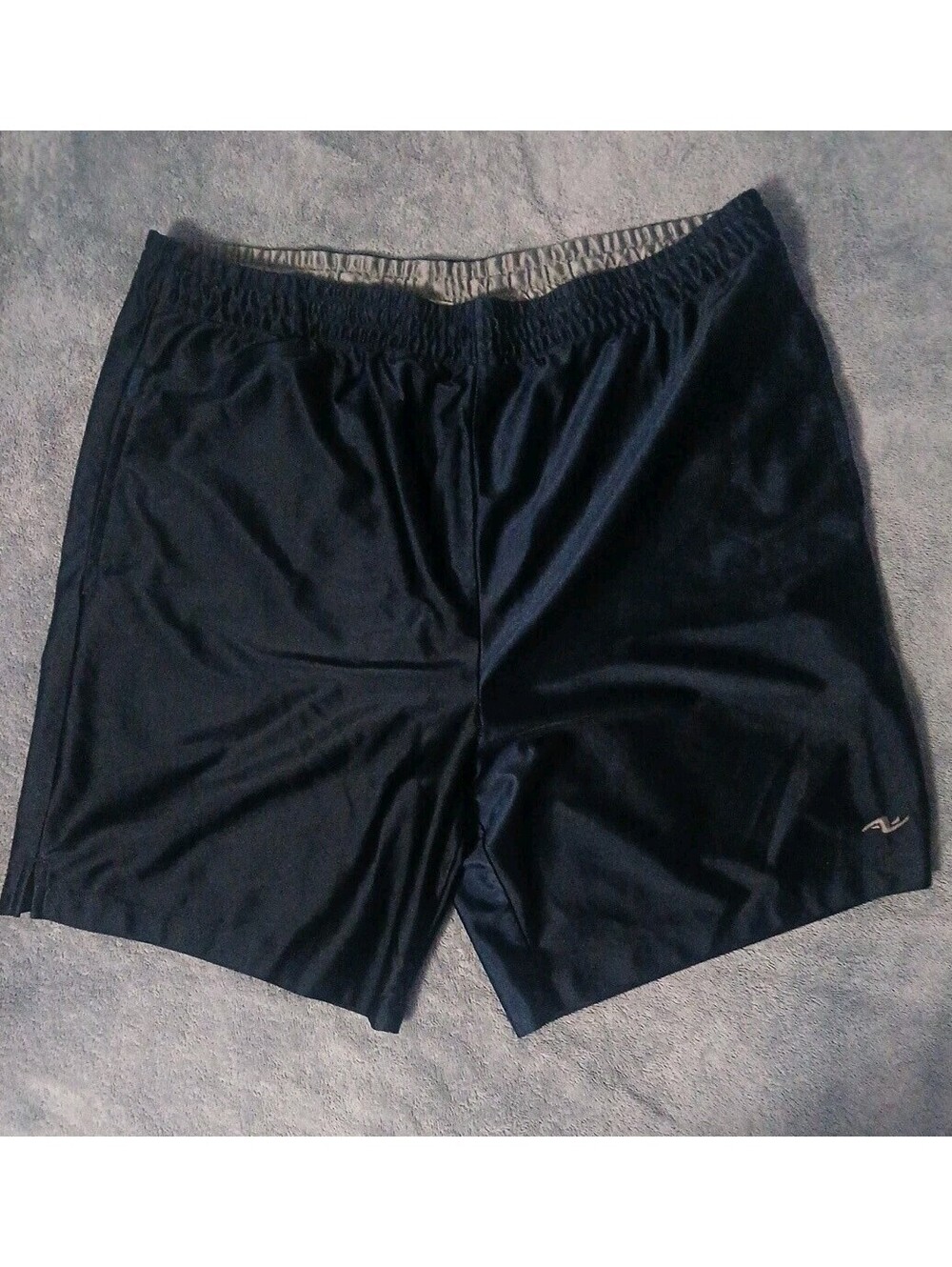 Athletic Works Silky Dazzle Blue Basketball Shorts Mens Large Workout Leisure